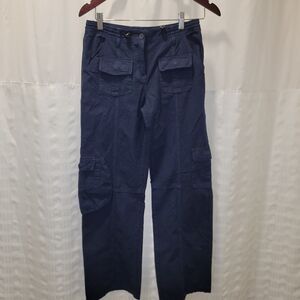 Brandy Melville Navy Cargo Pants - Brand New With Tags Bin 2
